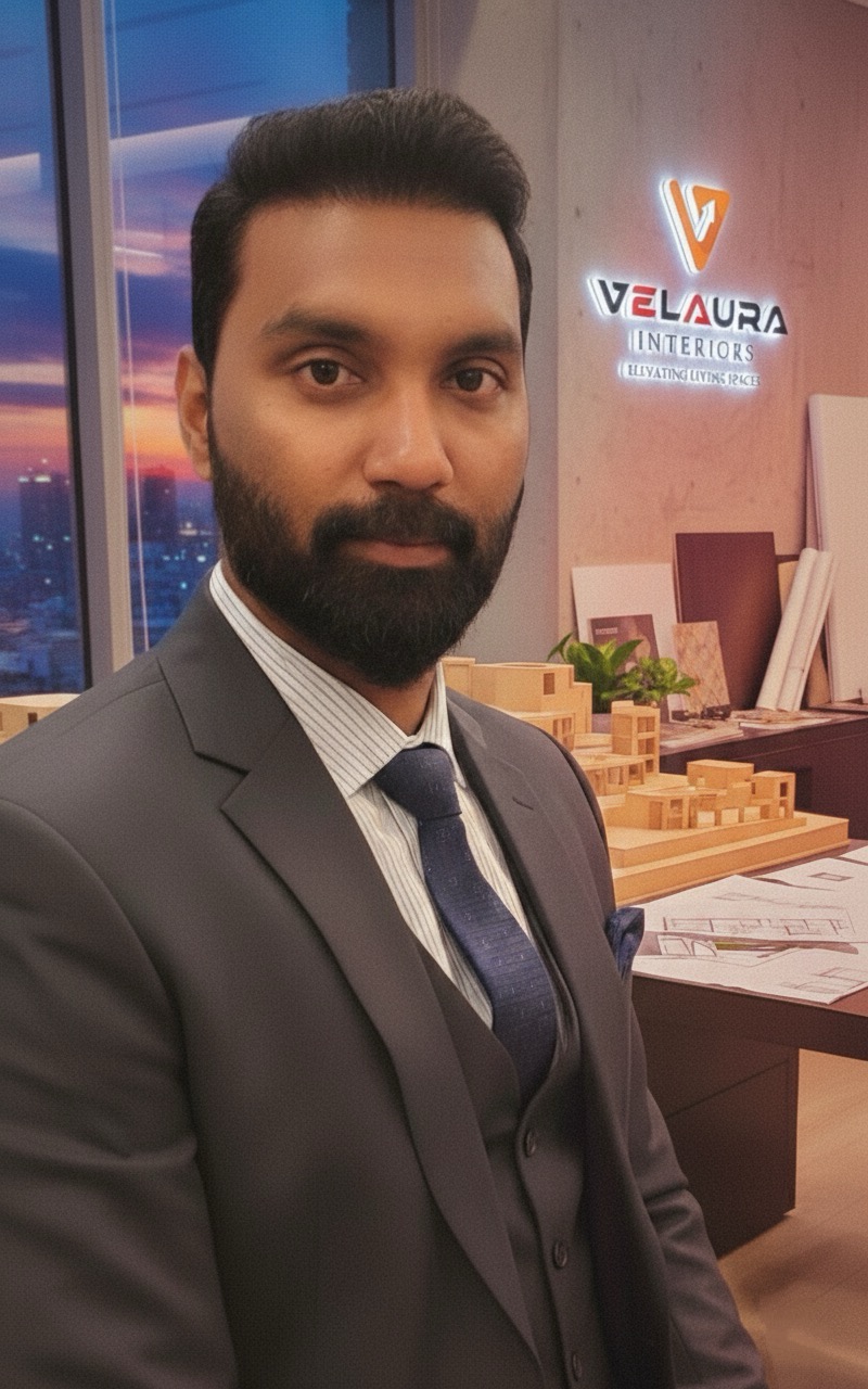 Muthukumar Ganesan - Founder & CEO of Velaura Interiors
